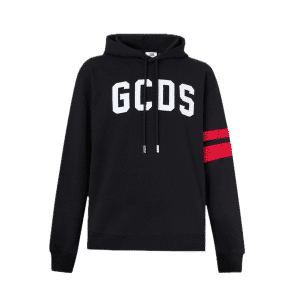 GCDS LOGO REGULAR HOODIE