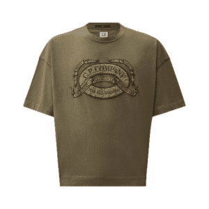 C.P.COMPANY T-SHIRTS SHORT SLEEVE IN 20/1 JERSEY