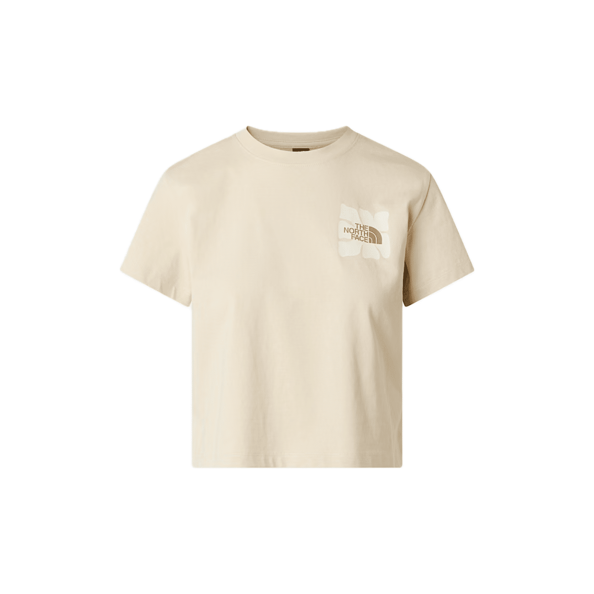 THE NORTH FACE W SUN REGULAR SHORT SLEEVE CUTIE TEE-GRA