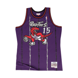 MITCHELL & NESS NBA SWINGMAN ROAD JERSEY RAPTORS 1998 VINCE CARTER