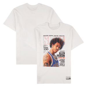 MITCHELL & NESS NBA Slam Tee Iverson P76 White