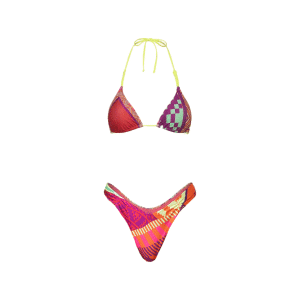 F**K BIKINI DONNA CON TRIANGOLO E SLIP AMERICANO FISSO