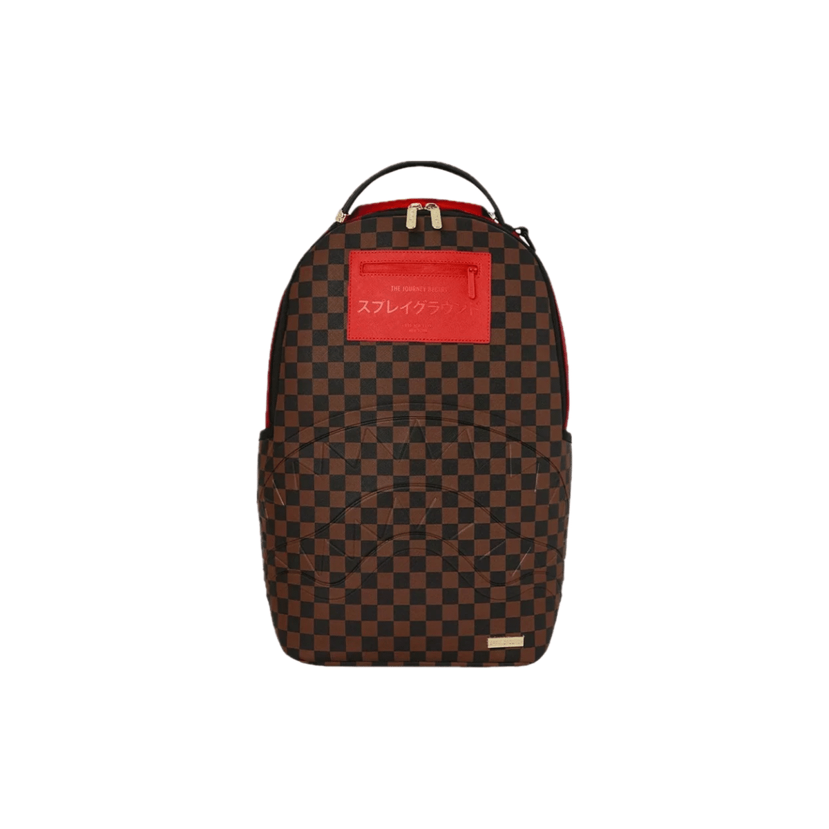 SPRAYGROUND RED REDEMPTION BACKPACK