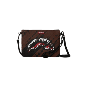 SPRAYGROUND SMEARED GRUNGE CROSSBODY POUCHETTE