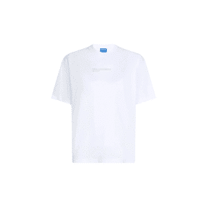KARL LAGERFELD T-SHIRT DONNA CON LOGO INCORNICIATO