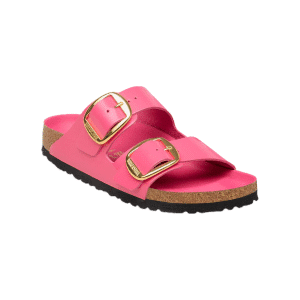 Birkenstock Arizona Big Buckle HEX shine fuchsia, Natural Lea - Calz. S