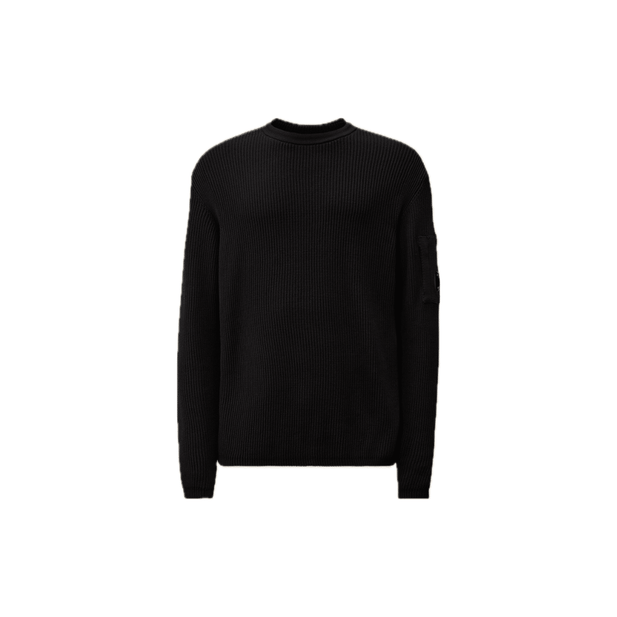C.P. COMPANY COTTON SEA ISLAND SHORT SLEEVE POLO SWEATER