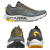 Anthracite/saffron