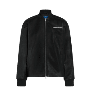 Giacca Karl Lagerfeld Jeans Faux Leather Bomber Jacket