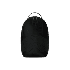 SPRAYGROUND SHARK CENTRAL BLACKED OUT EMBOSSED NYLON BACKPACK