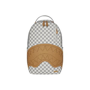 SPRAYGROUND EMBOSSED CREAM CHECK BACKPACK