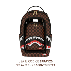 SPRAYGROUND SHARKS IN A HOLE IN PARIS DLXSV BACKPACK