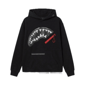 SPRAYGROUND FELPA CON CAPPUCCIO SHARK IN THE POCKET