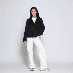 ROY ROGER'S CAPPOTTO DONNA PEACOAT MELTON