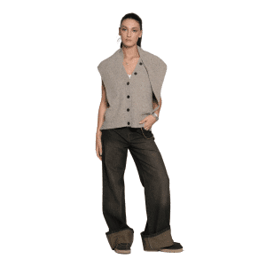 SU OFFICIAL GILET U6S701 100% WOOL