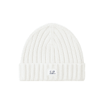 C.P. COMPANY EXTRAFINE	MERINO	WOOL	LOGO	BEANIE