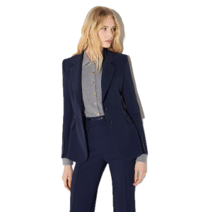ELISABETTA FRANCHI GIACCA IN DOPPIO CRèPE STRETCH GI27466E2