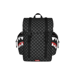 SPRAYGROUND SHARKS IN PARIS WTF BUBBLY BLACK CHECK MONTE CARLO