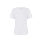 ELISABETTA FRANCHI T-SHIRT IN JERSEY CON LOGHI MA75P66E2