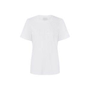 ELISABETTA FRANCHI T-SHIRT IN JERSEY CON LOGHI MA75P66E2