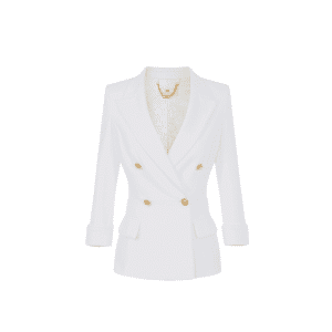 ELISABETTA FRANCHI GIACCA IN DOPPIO CRèPE STRETCH GI26766E2