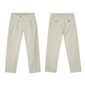 TELA GENOVA PANTALONE DAMASCO CREAM 001