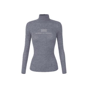 ELISABETTA FRANCHI DOLCEVITA IN MAGLIA A COSTINE MK18B66E2