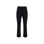 ELISABETTA FRANCHI PANTALONE IN DOPPIO CR&egrave;PE STRETCH CON DETTAGLIO GIOIELLO PA19866E2