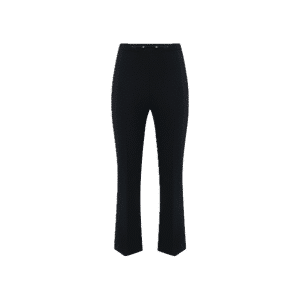 ELISABETTA FRANCHI PANTALONE IN DOPPIO CRèPE STRETCH CON DETTAGLIO GIOIELLO PA19866E2