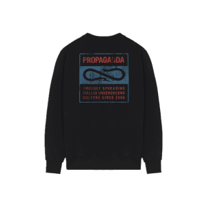 PROPAGANDA CREWNECK LABEL BICOLOR