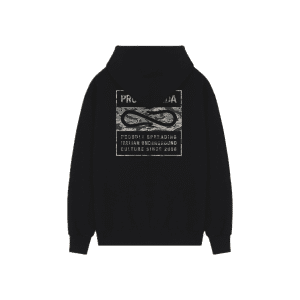 PROPAGANDA ZIP HOODIE LABEL CAMO